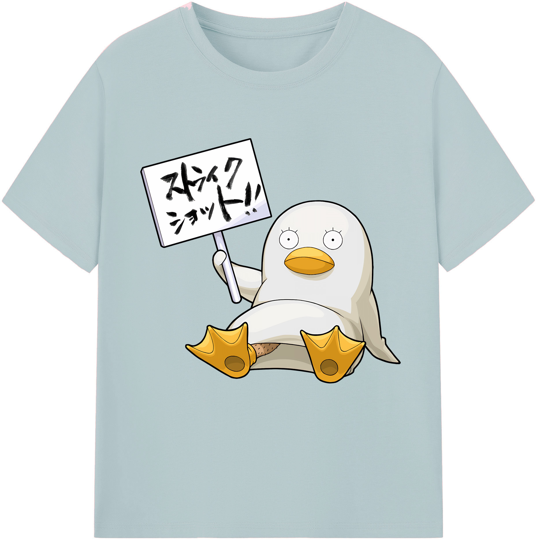 （画像用） ぎんたま 坂田銀時（さかたぎんとき） 神楽 志村新八（しむら しんぱち） GINTAMA Sakata Gintoki Kagura Shimura Shinpachi 綿100％半袖Tシャツ（フロントプリント）